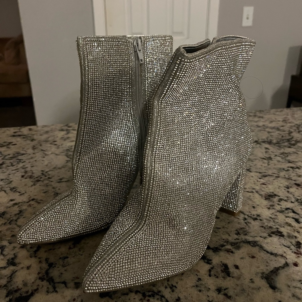 Rhinestone Boots